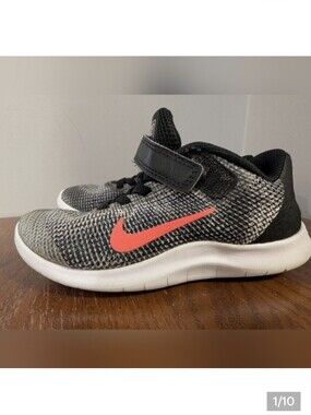 Nike Girls Flex Little Kid Gym Fitness Running Shoes Size 12